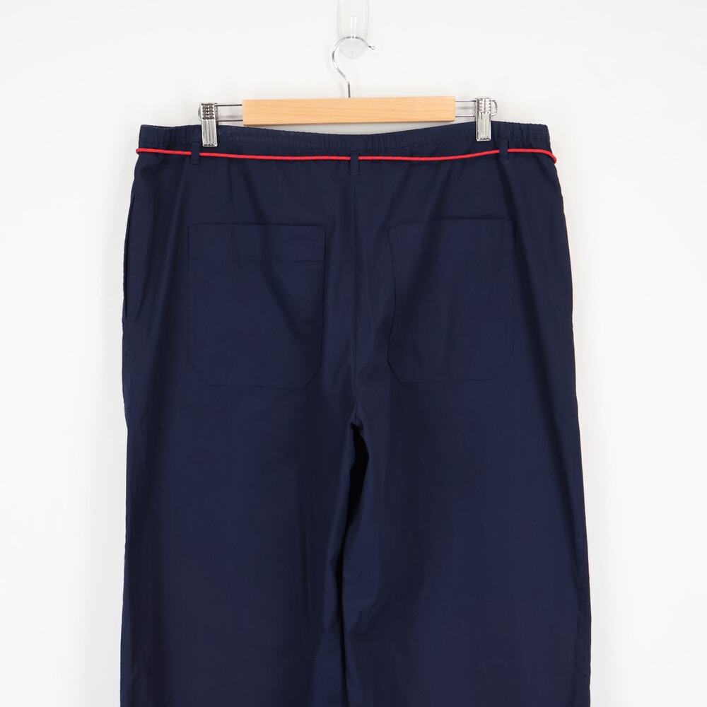 J.Crew Luna Utility Pant Navy Blue Removable Paracord Belt Size Large NWT - Picture 6 of 8